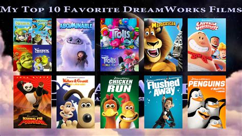 list of dreamworks movies|top 10 dreamworks movies.